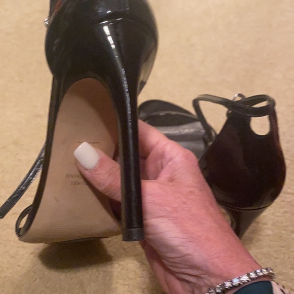 STUART WEITZMAN Nudistsong Patent Leather Sandals - Picture 6 of 6